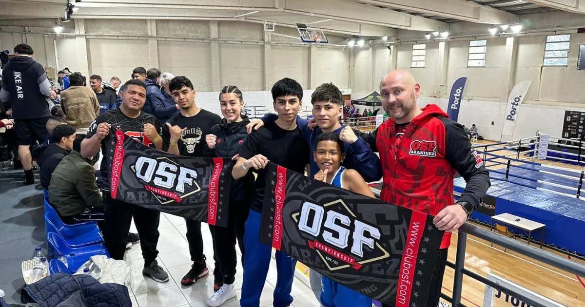 Equipo de competición en OSF Aranjuez, clases de boxeo en Aranjuez, competidores OSF Aranjuez